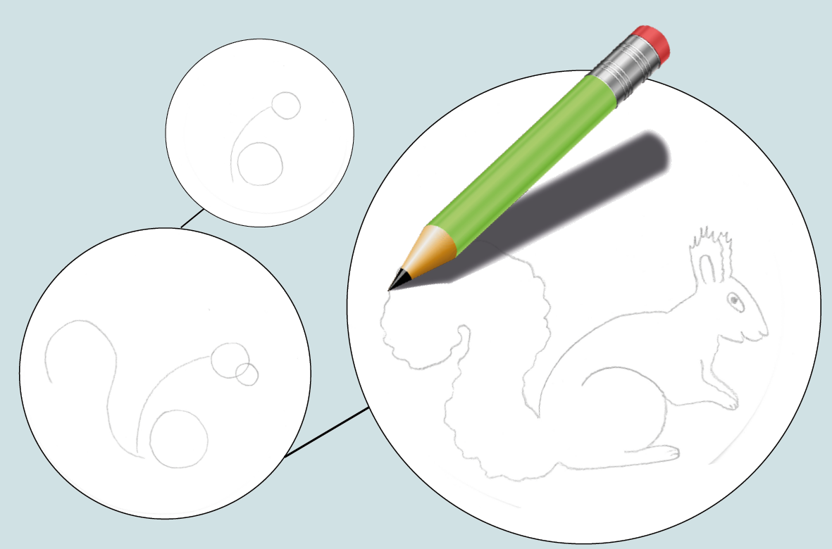 Mein Bleistift kann zaubern!